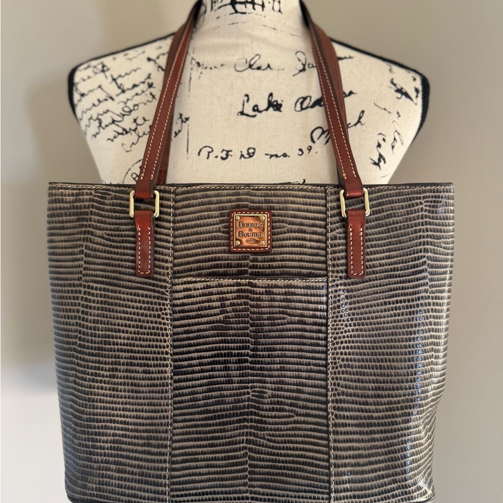 Dooney & Bourke Brown Tote Bag